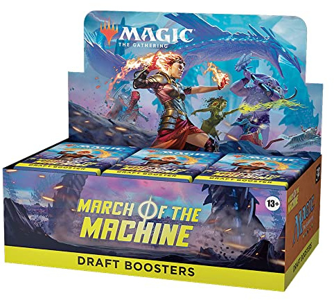 Magic The Gathering March of The Machine Draft Booster Box, 36 Packs (Versión en Inglés)