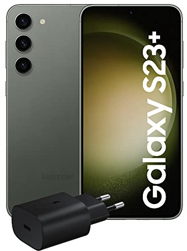 Samsung Galaxy S23+, Caricatore incluso, Smartphone Android, Display 6.6'' Dynamic AMOLED 2X, Fotocamera 50MP, RAM 8GB, 512 GB, 4.700 mAh, Green [Versione italiana]