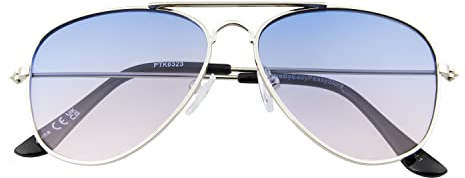 Ultra Kids Pilot Style Sunglasses UV400 Protection Metal Frame Boys Girls Ages 3-16 Years Classic Retro Shades