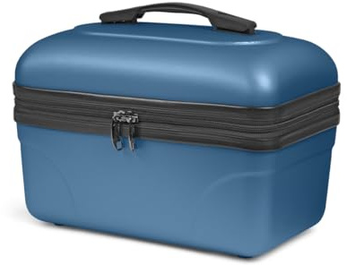 KINSTON Kosmetik- und Kulturtasche, Hartschalen-Vanity mit Griff, Reise-Organizer, Aufbewahrungsbox – Große Kapazität