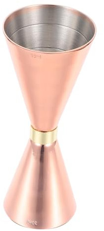 Alipis Taza Medidora Inoxidable Para Cocteles Jigger Para Bartenders y Casa Vaso Medidor Decorativo y Práctico
