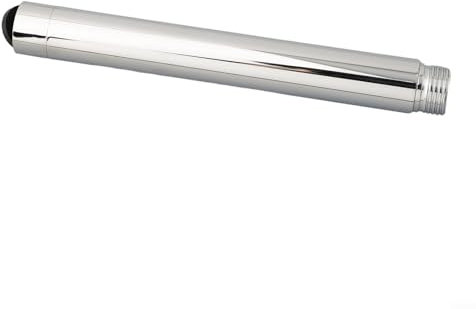 Duschkopf-Verlängerungsrohr, Edelstahl-Duschverlängerungsrohr, gerade, Badezimmer-Duschkopf-Verlängerung für festen Duschkopf (15 cm)