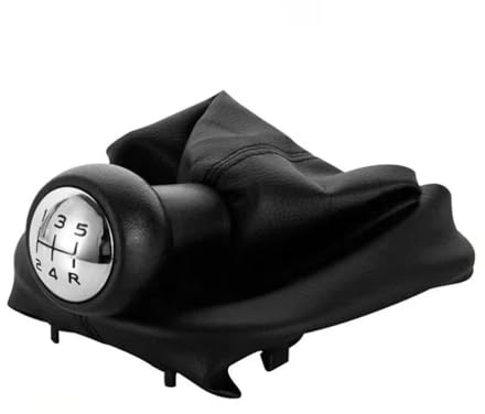 Pomo Palanca Cambio Para Peugeot 206 207 307 Para CC Perilla Cambio Marchas 5 Velocidades Palanca Cambios Funda Fuelle Funda PU Accesorios Para Coche Perilla Cambio(Type B)