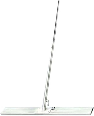 Concrete Trowel,Self-leveling Rake,Stainless Steel Cement Tool,Detachable,for Laying Concrete Floors and Cement(100x150cm)
