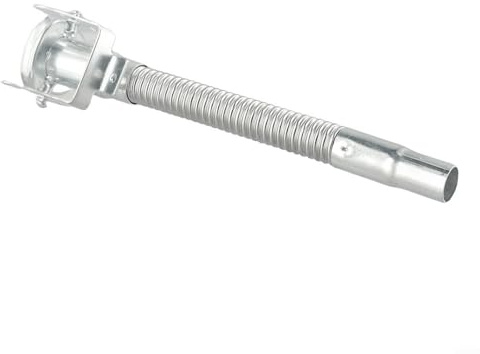 Beccuccio per tanica in metallo resistente, lunghezza 30 cm, adatto per 5 l, 10 l, 20 l, include ugello flessibile