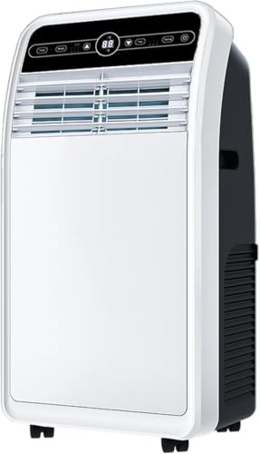 LCAIHONG Aire Acondicionado portátil 12000BTU 4 en 1, Unidad móvil silenciosa con Temporizador 24H, función frío y Ventilador para Habitaciones Oficina eficiente, 18000BTU, 18000BTU