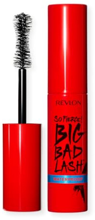 Revlon So Fierce Big Bad Lash - Mascara waterproof, Blackest Black (noir intense)