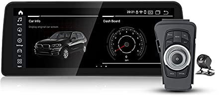 Buladala 12.3'' Stereo Radio Coche Qualcomm Android 11 para BMW 3 Series E90 E91 E92 E93 2005-2012 Navegación de Radio Coche GPS con Bluetooth/Carplay Auto/Mirrorlink/CD DVD/DSP/SWC,662: 8+256 GB