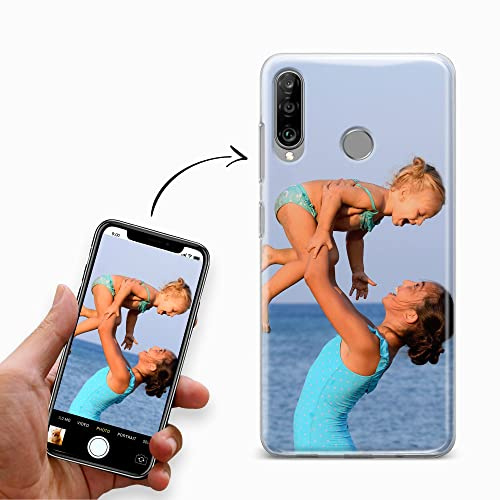 Handyhülle für Huawei P30 Lite Hülle aus Silikon selbst gestalten - selbst gestaltet/personalisiert - Deine Hülle Dein Design - Personalisieren Bedrucken mit eigenem Bild Motiv