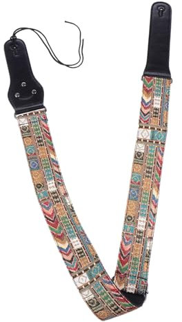 Toyvian Guitar Strap for Electric Acoustic Belt for Secure Fit for Stage Performances Practice Sessions
