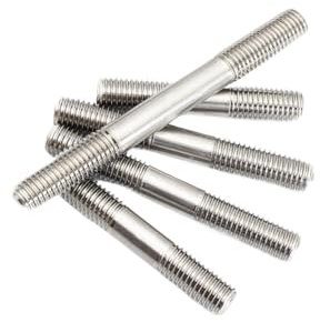 CHOUXUANGA Vollständig mit Gewinde versehene Stangenbolzen, d M3 4 5 6 8 M16 304 Edelstahl Kopflose Stehbolzen Schraube Stange Zahn Stick Dual Kopf Gewinde Bar 1PCS(M5*60mm)