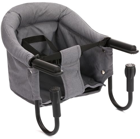 Fillikid Babyworld Tischsitz | Faltbarer Babysitz | Stuhlsitz mit klappbarer Schraubfixierung | Boostersitz mit Anti-Rutsch-Klemmen und Tragetasche | Babysitz für dicke Tischplatten | Tischstuhl