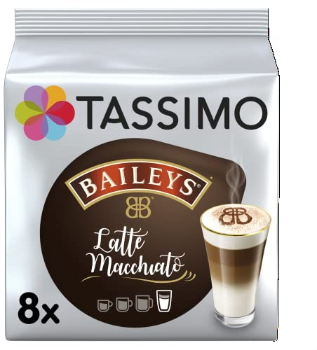 Tassimo Latte Machiatto Baileys Coffee 8 Pods
