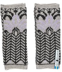 ÖJBRO VANTFABRIK Armstulpen Pulswärmer Damen 100% Merinowolle fingerlose Handschuhe Strick-Stulpen warm weich Armstrumpf aus Schweden