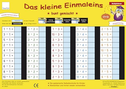 TimeTEX Zaubertafel Mathematik