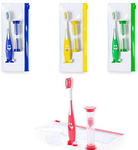 20 x Set Bürste Zähne + Sanduhr in der Geschenkverpackung. – Manuelle Zahnbürsten für Kinder und billig. Geschenk, Geschenke Zahnbürsten für Kinder Billig Angebote. Details Hochzeit,