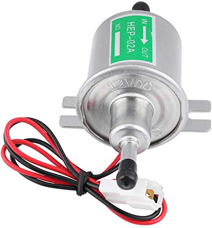 Bomba de combustible en línea Generadores de gas y diésel Gas de baja presión Bomba de combustible eléctrica en línea Bomba de combustible eléctrica de gasolina universal de 12 V HEP-02A