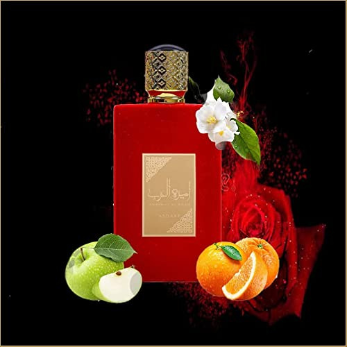 Ameerat Al Arab Edp Spray, 100 ml von ASDAF, holzig, erfrischend und edel, Zitrusfrüchte, Bergamotte, weißer Moschus, Aloe Vera