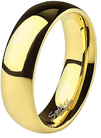 Taffstyle Band Ring Edelstahl Partnerring für Damen oder Herren
