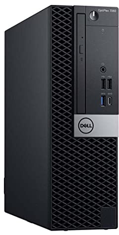 DELL Optiplex 7060 SFF Desktop Computer PC | Intel 8th Gen i7-8700 (6 Core) | 16GB DDR4 Ram 512GB NVMe M.2 SSD | Built-in WiFi & Bluetooth | Windows 11 Pro | Wireless Keyboard & Mouse(Renewed)