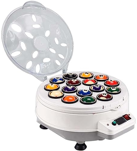 DPDZSW Poolball-Polierreinigungsmaschine, Poolball-Reiniger-Poliermaschine, kugelsichere ballistische Billardkugel-Polierreinigungsmaschine, für Billardkugel-Set Snooker-Kugel-Set,16balls