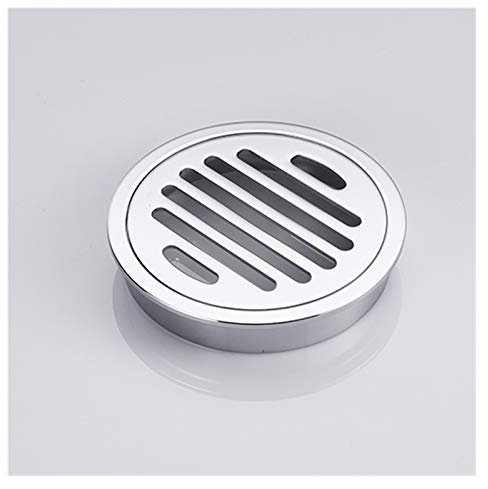 CSSHNL Drains Chrom-Quadrat-Dusche-Abfluss-Fußboden-Abfluss-Abdeckung Syphon Badablauf Sink Stopper Sets Zubehör for das Badezimmer Abflusssieb für die Dusche
