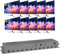 HDMI 2.1 Splitter 8K@60Hz, HDMI Splitter 1 in 10 Out,HDMI Auto Switch,Multi HDMI Port Switch Support 4k@120hz 40Gbps,Multiple HDMI Adapter for TV Monitor Support EDID HDR 3D CEC Output Downscaling