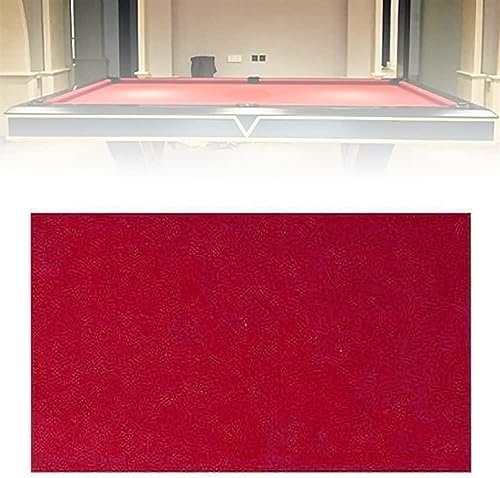 XFQZJG Billardtisch-Funktion, Billardtuch mit 7 Fuß/8 Fuß/9 Fuß/11 Fuß, Snooker-Tischdecke, Billardtisch-Filzkissen, Indoor-Sportspiel-Tischdecke