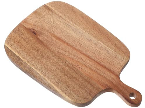 Ciieeo Hanging Cutting Board Acacia Wood Chopping Board for Cheese Fruit Decorative Kitchen Tool