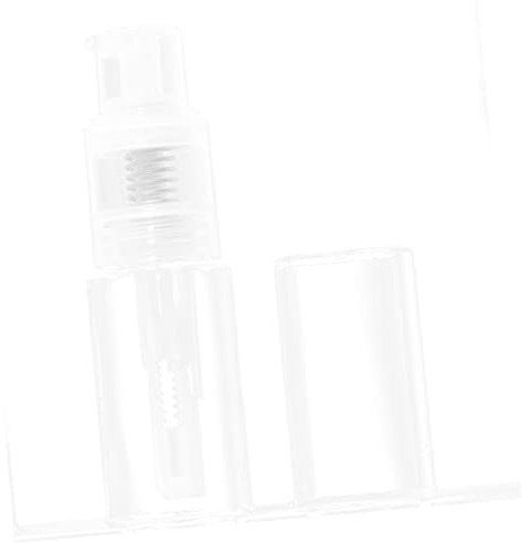 UPKOCH Puderspray Flasche Für Unterwegs Auslaufsichere Verschlussdüse Transparentes Design Nachfüllbare Reisetöpfe Make-up-behälter