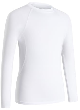 HYCOPROT Maglia a Compressione per Ragazzi Camicie a Compressione per Bambini Maglietta Intima Sportiva Strato di Base Layer Top Camicia Traspirante ad Asciugatura Rapida