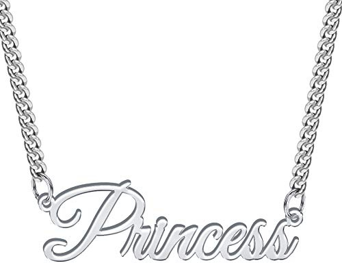 TERRALIX Personalisierte Namenskette mit Curb Chain – 18K Gold oder 925 Sterling Silber – Handgefertigte Familienkette als Geschenk für Mama, Ehefrau & Kind (Muttertag, Geburtstag