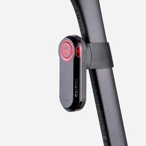 beSmart.bike - Cykelsadelstöd, 3D-Printad i Kolfiber, Cykelsadel för Garmin Varia 515, Kompatibel med Specialized Tarmac SL8 Pro, Klämfäste