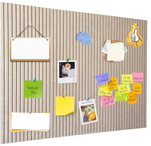 12 Stück Pinnwand Kork, Pinnwand Groß Korkplatten für Die Wand für BüRo Schule und Freizeit(30 X 30 CM)