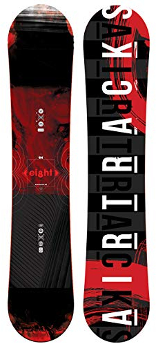 Airtracks Herren Snowboard Eight Wide All Mountain Freestyle Freeride Snowboard - 150 cm