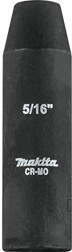 Makita A-99524 5/16 Deep Well Impact Socket, 3/8 Drive