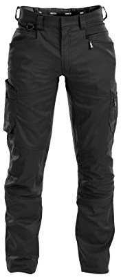 DASSY® Helix Stretch-Arbeitshose - Größe 66 - SCHWARZ
