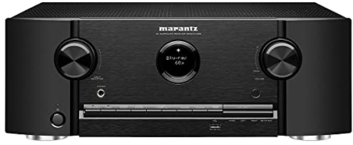 Marantz SR5015DAB 7.2-Kanal AV-Receiver, HiFi Verstärker, Alexa kompatibel, 6 HDMI Eingänge und 2 Ausgänge, 8K Video, WLAN, Musikstreaming, Dolby Atmos, AirPlay 2, HEOS Multiroom, DAB+ Radio