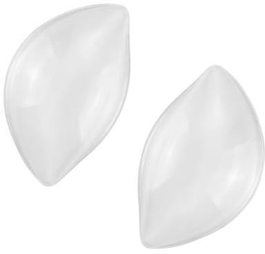 1 paio di inserti per reggiseno in silicone traspirante trasparente rinforzatori per il seno Push Up Booster Pads per donne ragazze costumi da bagno Bikini reggiseno