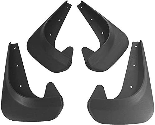 4Pcs Auto Paraspruzzi Parafanghi, per Fiat 500 500C 500L 500X Anteriore Posteriore Splash Guardie Mud Flaps Mudguards, Car Decorazione Styling Accessories