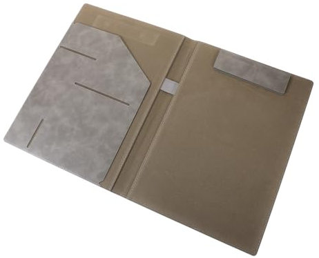 TEHAUX Pu Portfolio Ordner A4 Geschäftsmappen Mit Magnetverschluss Mehrfach Unterteilt Büroakte Organizer Für Geschäftsreisen Und Meetings
