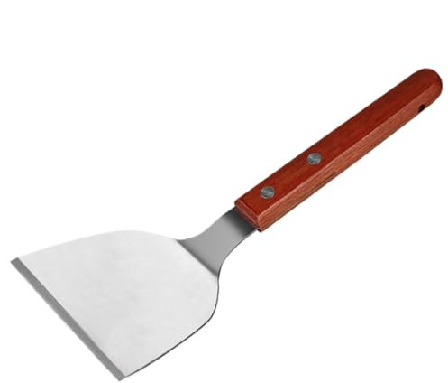 Spalmatore per crêpe - Strumento per spalmare crêpe | Strumenti per crepe in acciaio inossidabile | Spatola per pancake | Utensili e gadget da cucina | Spatola per spalmare | Flipper per pancake effic