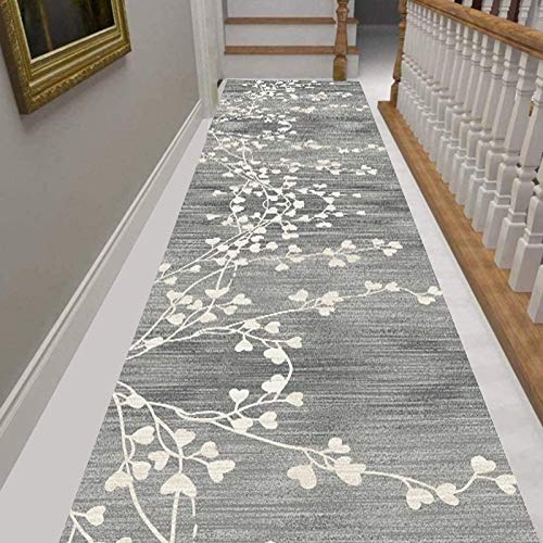 Tappeto passatoia moderno per corridoio, ingresso, scale, corridoio, lunghezza 6 m, 120 x 500 cm
