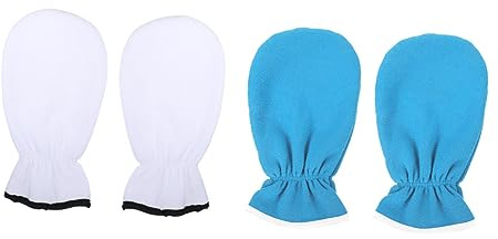 ARTSEWPLY 2 Paare Professionelle Paraffin Handschuhe Waschbar Pflegende Handmaske zur Hautpflege Feuchtigkeitsspendend Flexibel für Damen für Handcreme und Lotion Praktische Handpflege