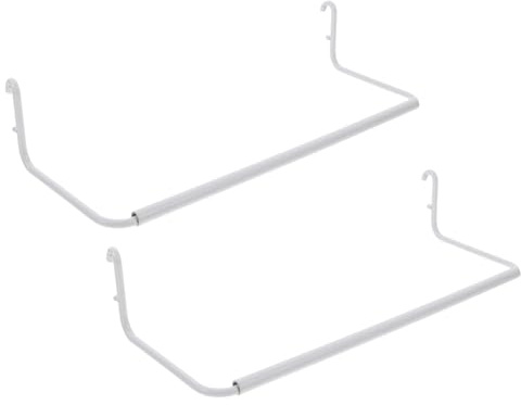 MALUGOGO Lot de 2 porte-serviettes extensibles en acier inoxydable pour panneau perforé - Facile à installer - Organiseur de cuisine pour la maison, le bureau, le garage - Design gain de place