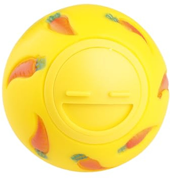 Hopzab Interactive Cat Treat Ball - Slow Feeder Food Dispenser, Puzzle Toy for Indoor Cats, Brain Stimulation & Training, Activity Snack Ball for Cats of All Ages