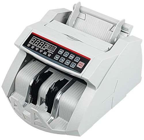 Macchina per contare i soldi, Bill Counter, Money Machine for banconote in valuta estera compatibile con rilevatori di banconote in valuta multinazionale come EUR, USD, EUR, GBP, Ecc. 210 8uv/mg