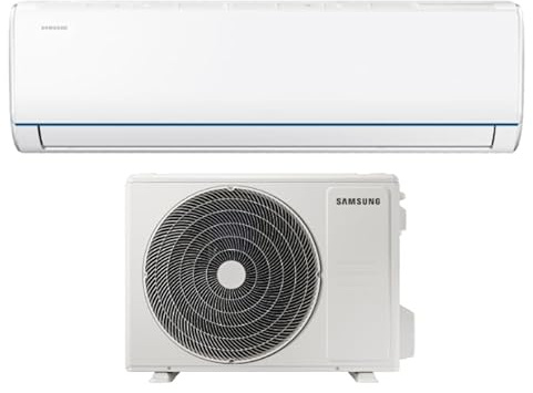 Samsung AR40 Panarea, Climatizador 12000 BTU, Inverter, nuevo modelo 2026, WiFi integrado, control mediante aplicación, ahorro energético, modo Good Sleep, clase A++/A+