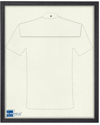 Bildershop-24 Objektrahmen Trikotrahmen Vario inkl. Bügel und Passepartout 60x80cm Schwarz (lackiert)