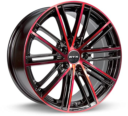 RTX® (RTX) • 081210 • Strobe 5 • Black Machined Red • 18x8 5x114.3 ET45 CB73.1